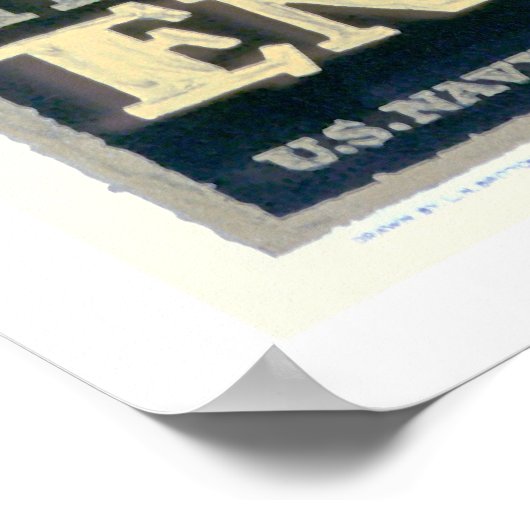 Die Marine ruft an - jetzt anmelden (US02291A) Poster (Ecke)