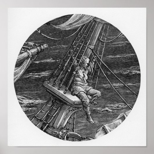 Die Mariner-Loft im kack des Schiffes Poster (Vorne)