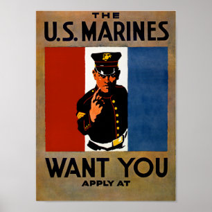Die Marines haben dich Gewollt! Poster
