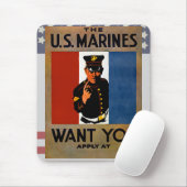 Die Marines wollen dich Mousepad (Mit Mouse)