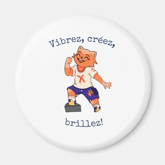 Die Marke der Kreativität Magnet (Vorne)