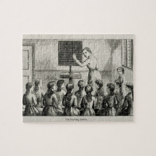 "Die Markierungs-Lektion", Illustration von 'einem Puzzle