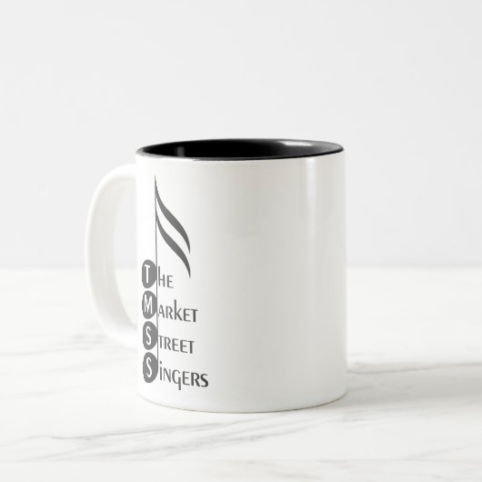 Die Markt-Straßen-Sänger - Tasse (Vorderseite Links)