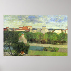 Die Marktgärten von Vaugirard - 1879 Poster