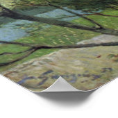 Die Marktgärten von Vaugirard - 1879 Poster (Ecke)