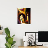 Die marokkanischen Korridore Art Print Poster (Heimbüro)
