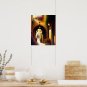 Die marokkanischen Korridore Art Print Poster (Küche)