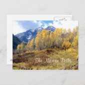 Die Maroon-Glocken im Herbst-Postkarte Postkarte (Vorne/Hinten)