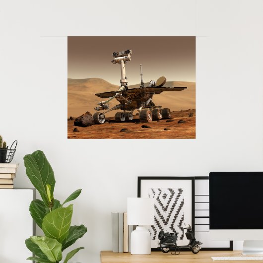 Die Mars der NASA "Spirit" Poster (Heimbüro)