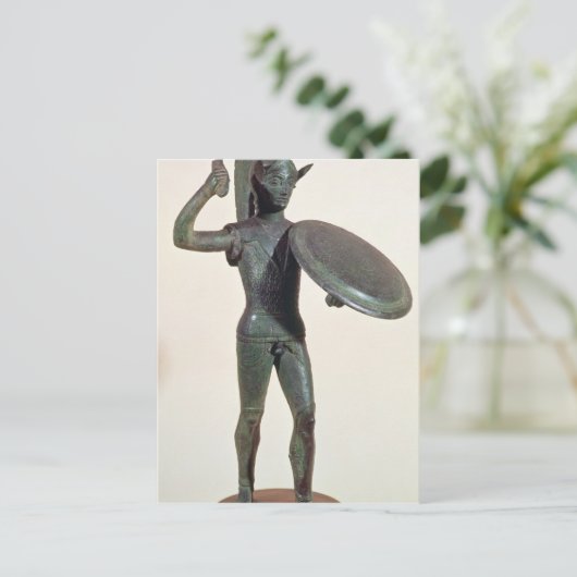 Die Mars oder Krieger Postkarte (Stehend Vorderseite)