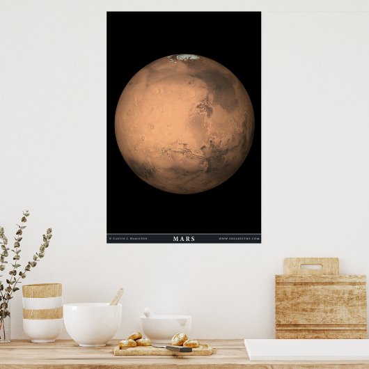 Die Mars Poster (Küche)