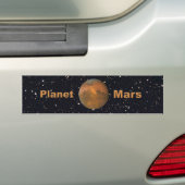 Die Mars Starry Sky vom Roten Planeten Autoaufkleber (Auf Auto)