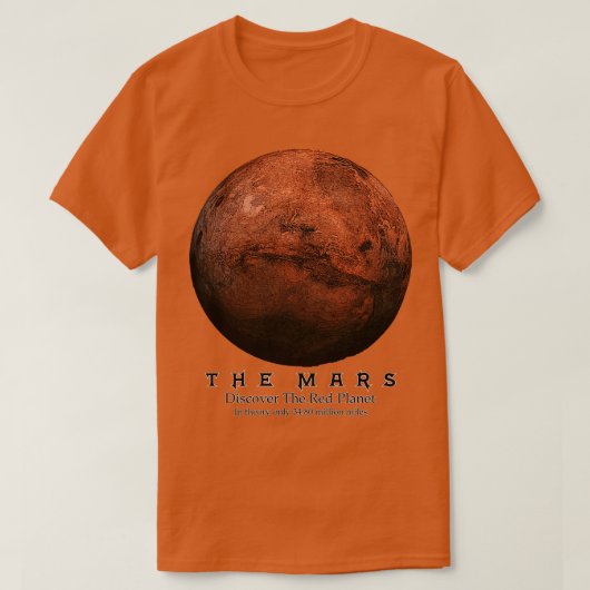 Die Mars T-Shirt (Design vorne)