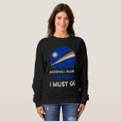 Die Marshallinseln fordern, dass ich Marschallese Sweatshirt (Vorne ganz)