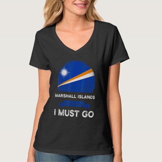 Die Marshallinseln fordern, dass ich Marschallese T-Shirt (Vorderseite)