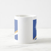 Die Marshallinseln-Qualitäts-Flagge Kaffeetasse (Mittel)
