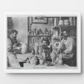 Die Martin-Brüder im Studio im Southall Fotoplatte (Vorderseite)