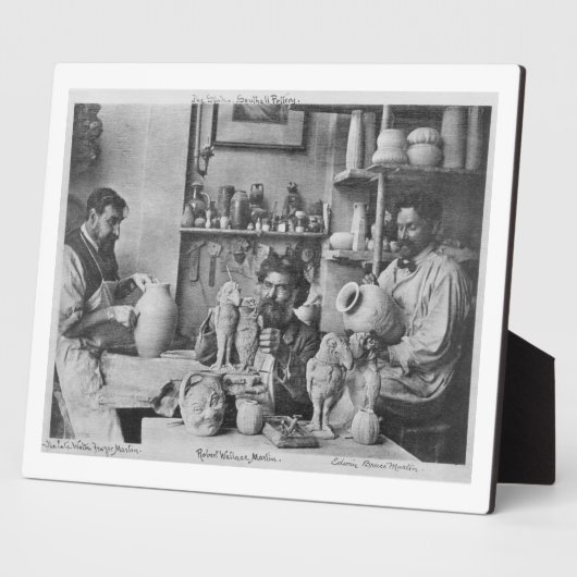 Die Martin-Brüder im Studio im Southall Fotoplatte (Seite)