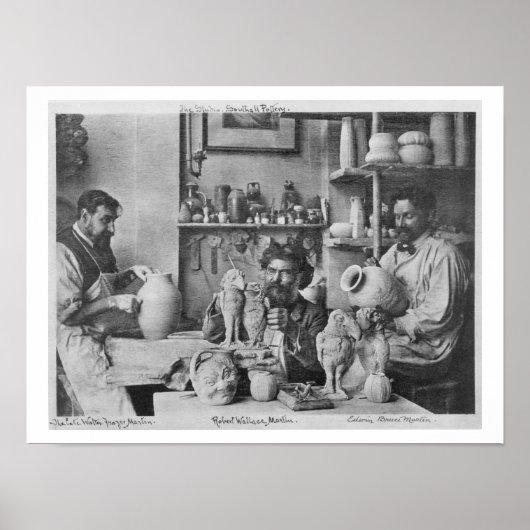 Die Martin-Brüder im Studio im Southall Poster (Vorne)