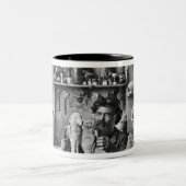 Die Martin-Brüder Zweifarbige Tasse (Mittel)