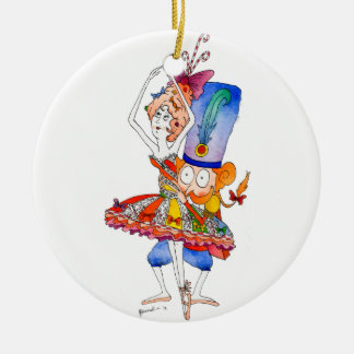 Die Marzipan Ballerina - die Nutcracker-Serie Keramik Ornament
