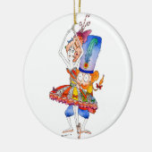Die Marzipan Ballerina - die Nutcracker-Serie Keramik Ornament (Links)
