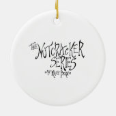 Die Marzipan Ballerina - die Nutcracker-Serie Keramik Ornament (Hinten)