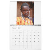 Die Masai-Leute von Kenia, Kalender (Feb 2027)