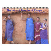 Die Masai-Leute von Kenia, Kalender (Titelbild)