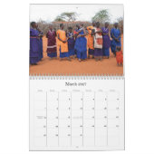Die Masai-Leute von Kenia, Kalender 2008 (Mär 2027)