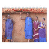Die Masai-Leute von Kenia, Kalender 2008 (Titelbild)
