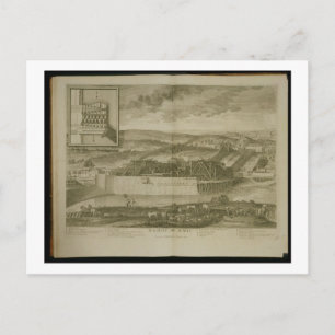 Die Maschine bei Marly, von 'Les Plans, Profils et Postkarte