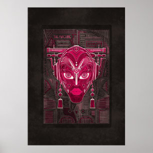Die Maschine: Braut von Pinbot Flipperautomaten Poster
