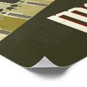 Die Maschine schmelzen Poster (Ecke)