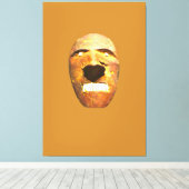 Die Maske Leinwanddruck (Insitu (Holzboden))
