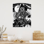 Die Maske Poster (Küche)