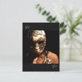 Die Maske Postkarte (Stehend Vorderseite)