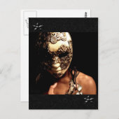 Die Maske Postkarte (Vorne/Hinten)