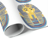 Die Maske von Tutankhamun Geschenkpapier (Rolleneckpunkt)