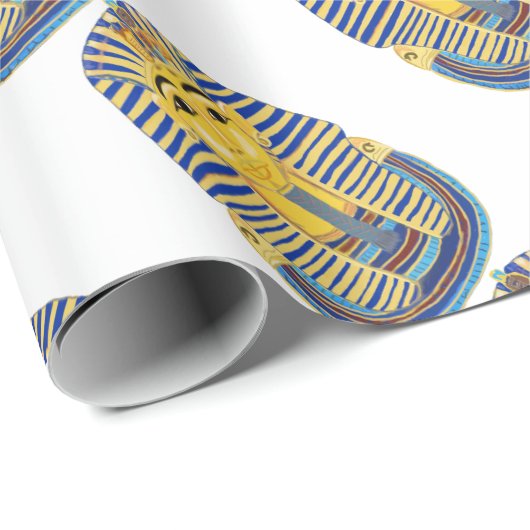 Die Maske von Tutankhamun Geschenkpapier (Rolleneckpunkt)