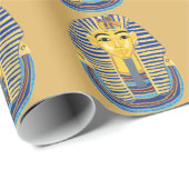 Die Maske von Tutankhamun Geschenkpapier (Rolleneckpunkt)