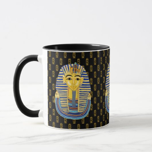 Die Maske von Tutankhamun Tasse (Links)