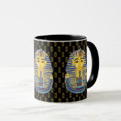 Die Maske von Tutankhamun Tasse (VorderseiteRechts)