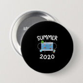Die Masken des Swimmingpools Meme Gag T - Shirt Button (Vorne & Hinten)
