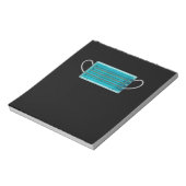 Die Masken des Swimmingpools Meme Gag T - Shirt Notizblock (Rotiert)