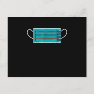 Die Masken des Swimmingpools Meme Gag T - Shirt Postkarte