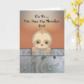 Die Masken erhalten mit Sloth eine Well-Card für K Karte (Gelbe Blume)