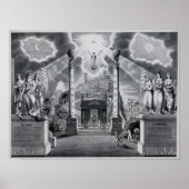 Die Masonic Chart (B&W) Poster (Vorne)