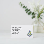 Die Masonic/OES Karte (Stehend Vorderseite)