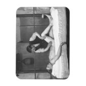 Die Massage des Boxers Magnet (Vertikal)